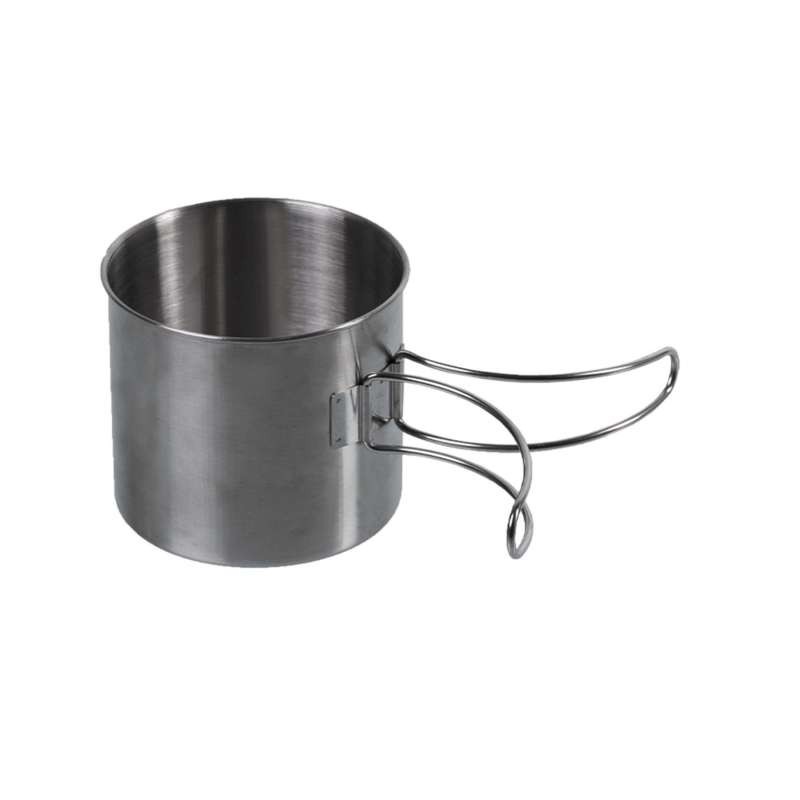 Tasse en Acier Inoxydable – 600 ml – poignets pliables