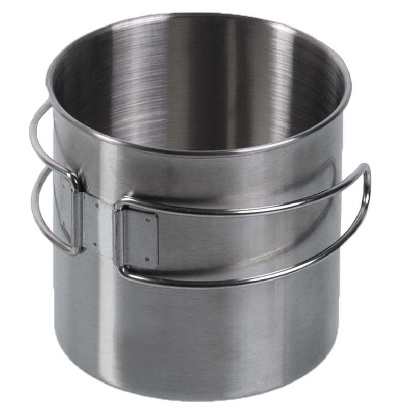 Tasse en Acier Inoxydable – 800 ml – poignets pliables
