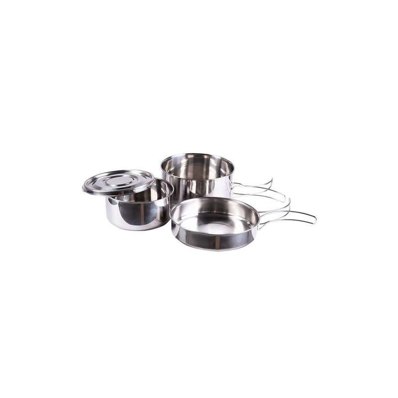 Ensemble de 4 Gamelles en Inox Empilables