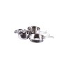 Ensemble de 4 Gamelles en Inox Empilables