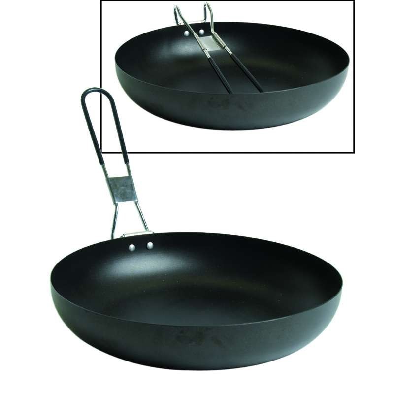 Poêle d'extérieur en Acier Manche pliable