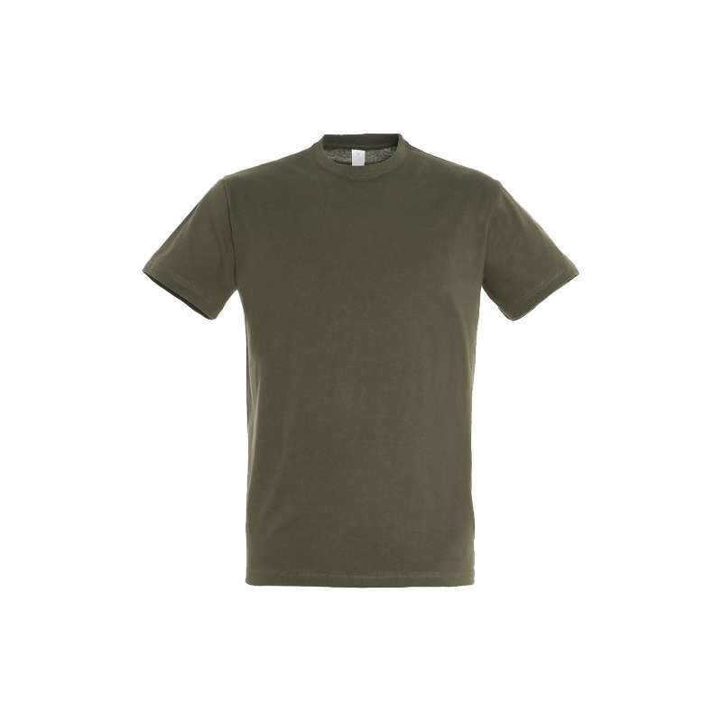 Tee-shirt Coton, Confortable et Léger – Teinte Vert Armée