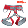 Baudrier 3 Boucles Streak Lady Rouge Femme XS S M Rock Empire