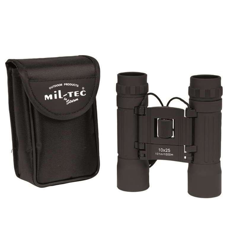Jumelles Compactes Pliables – 10x25 – Noire