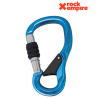 Mousqueton HMS 2Tap S Alu Aqua Vis loquet de sécurité Rock Empire