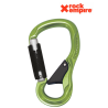 Mousqueton HMS 2Tap 2T Alu Lime Twist-lock loquet de sécurité Rock Empire