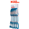 Set de 6 Dégaines Rock Pack Combi P16 Aqua Mousqueton Racer et Swift Rock Empire